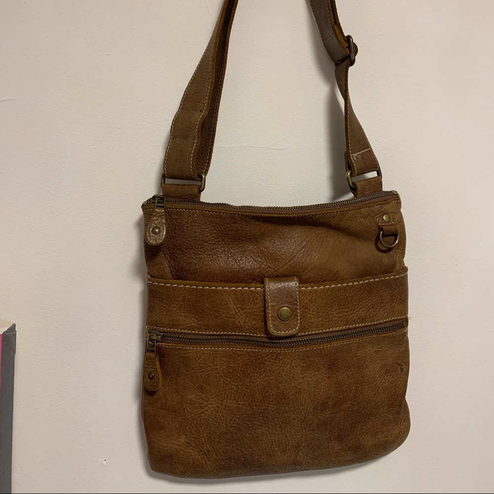 Roots villager tribe bag with original dust bag